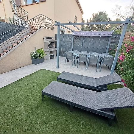 Le Castel - Haut de villa - climatisé - barbecue - jardin Cagnes-sur-Mer Esterno foto