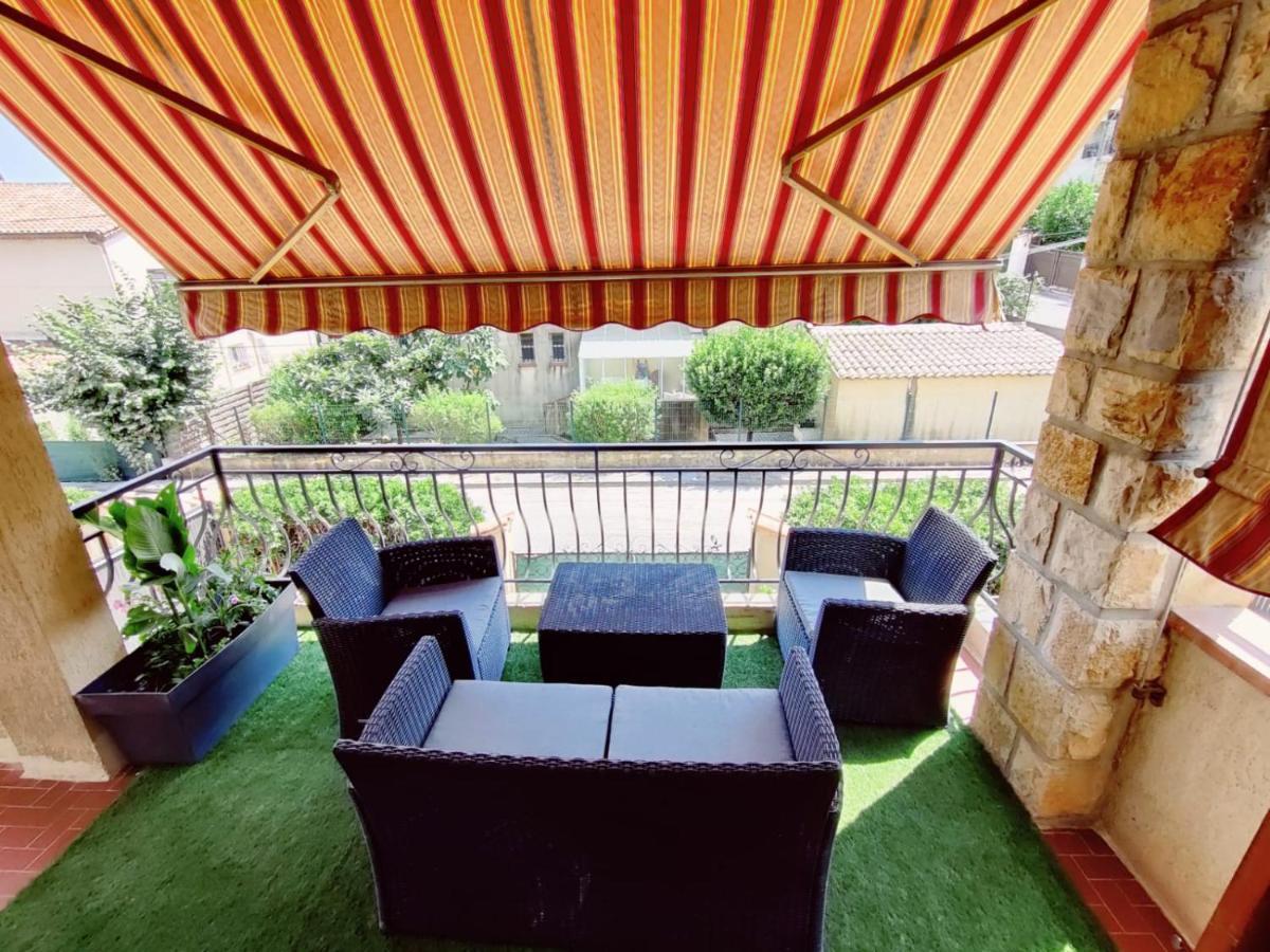 Le Castel - Haut de villa - climatisé - barbecue - jardin Cagnes-sur-Mer Esterno foto