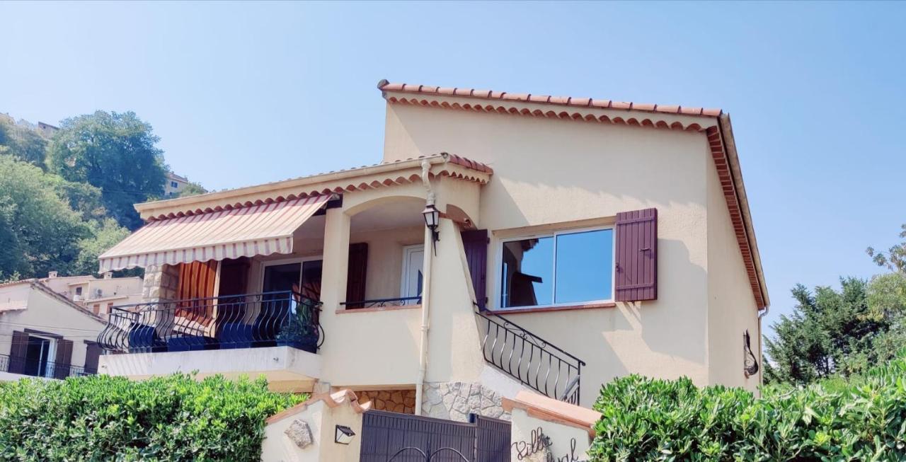 Le Castel - Haut de villa - climatisé - barbecue - jardin Cagnes-sur-Mer Esterno foto